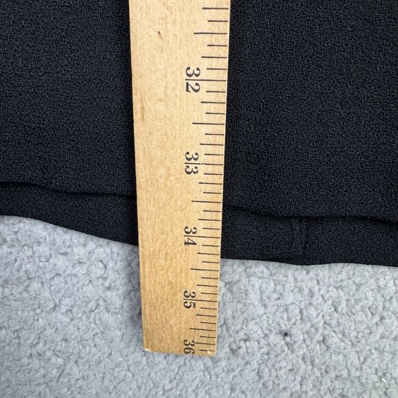 Talbots Dress Women Size 10P Black Sheath 100% Wool Vintage Midi Funeral Church - Picture 6 of 10